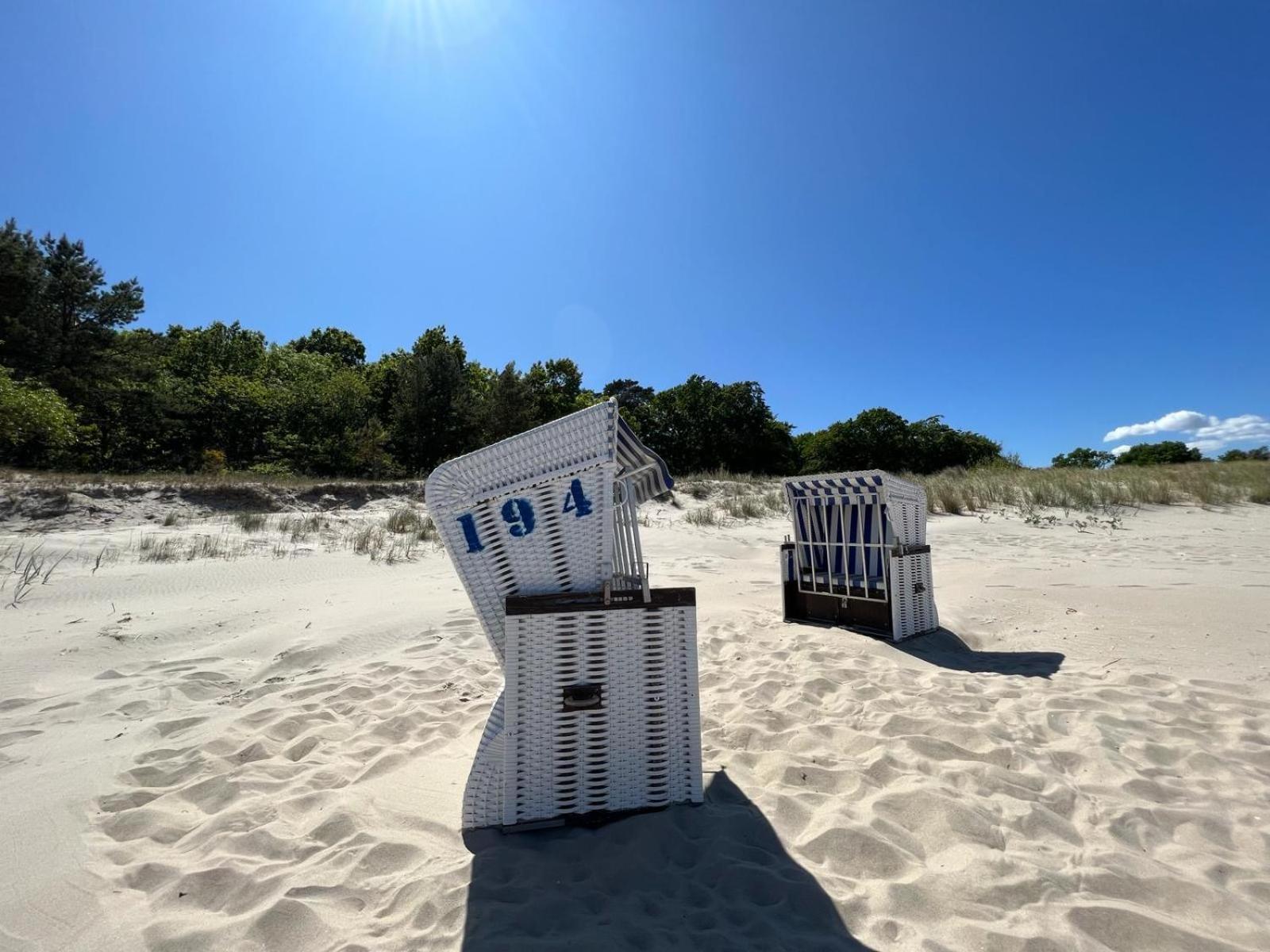 Seeschloesschen & Ostseeperle - Immer Inklusive Fruehstueck Kölpinsee Esterno foto